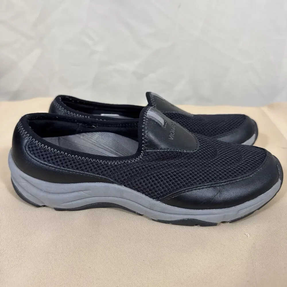 Vionic 331 Heritage Slip On Shoes Comfort Mules Walking Black Womens Size 7